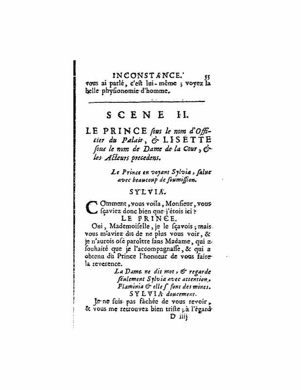 1724 : La double inconstance