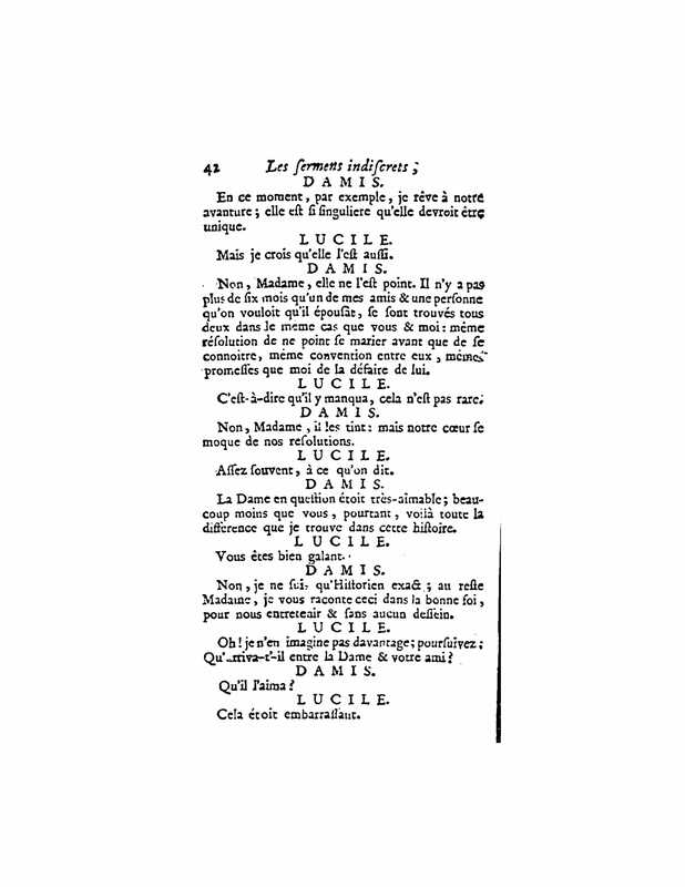 1732 : Les serments indiscrets