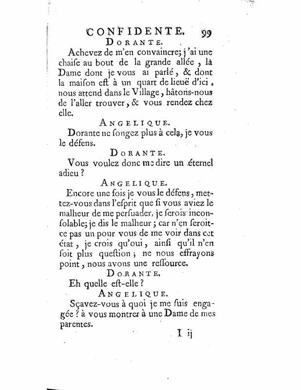 1735 : La mère confidente