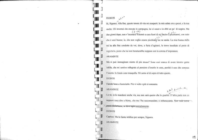 1998 : Le false confidenze (Toni Servillo)