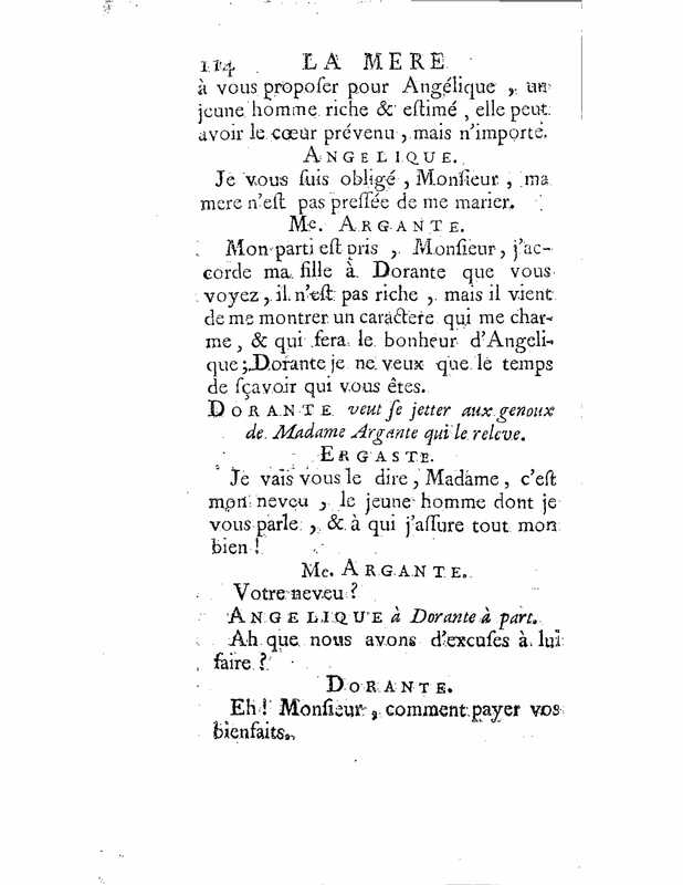1735 : La mère confidente