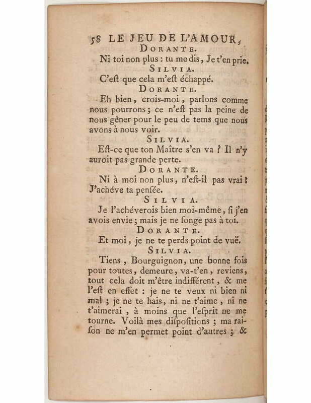 1730 : Le jeu de l’amour et du hasard