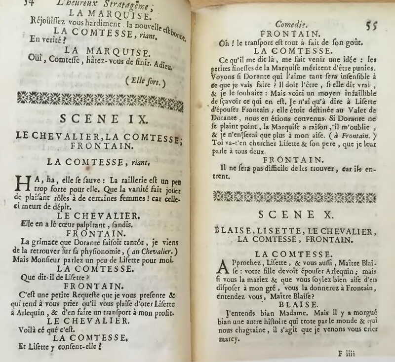 1733 : L’heureux stratagème