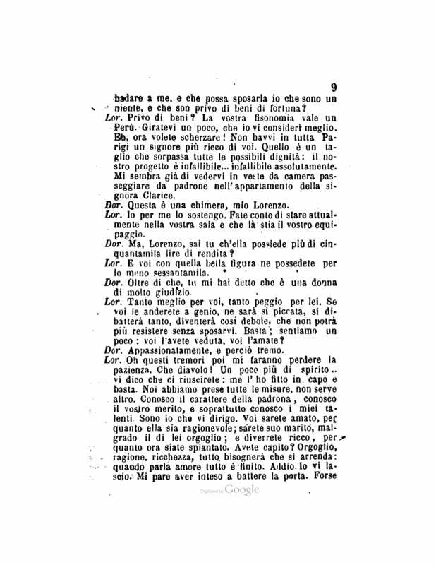 1872 : Le false confidenze