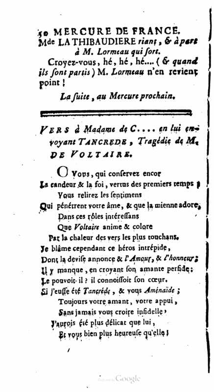 1761 : La provinciale