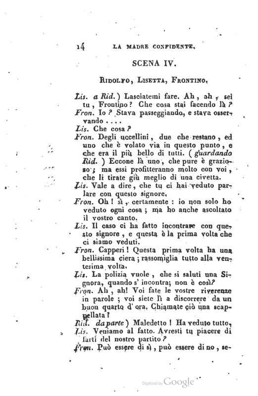 1825: La madre confidente (anonyme)