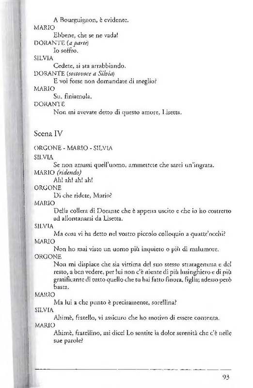 1993 : Il gioco dell’amore e del caso (Massimo Castri)
