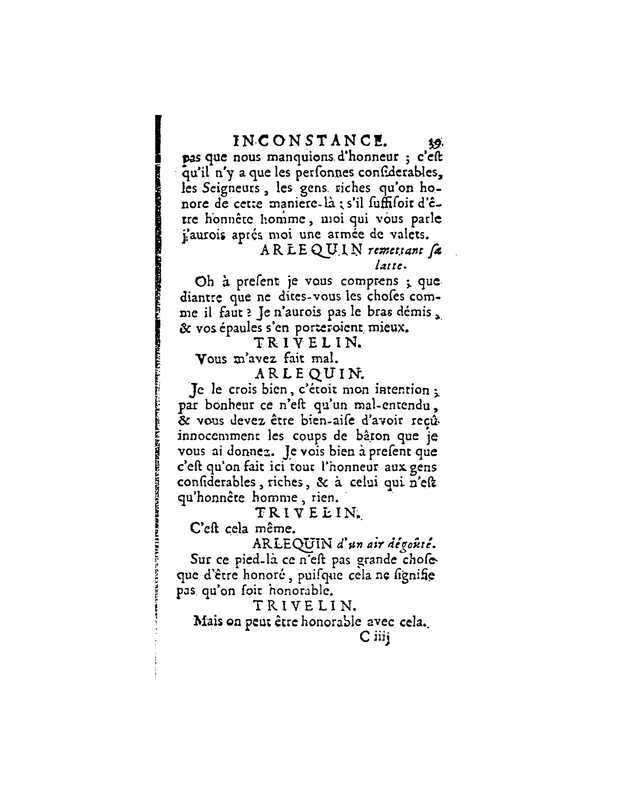 1724 : La double inconstance