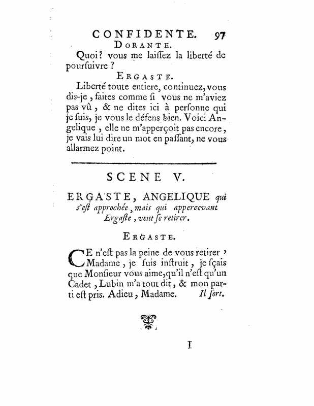 1735 : La mère confidente