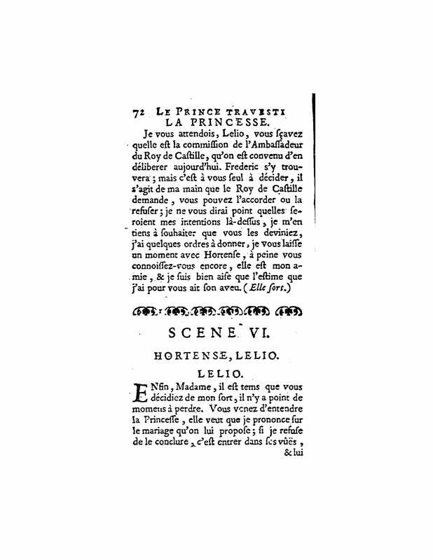 1727 : Le prince travesti