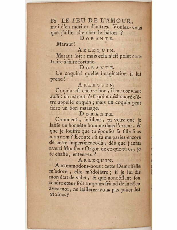 1730 : Le jeu de l’amour et du hasard