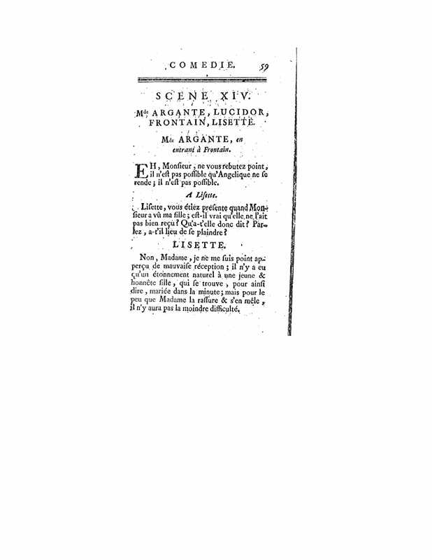 1740 : L’épreuve