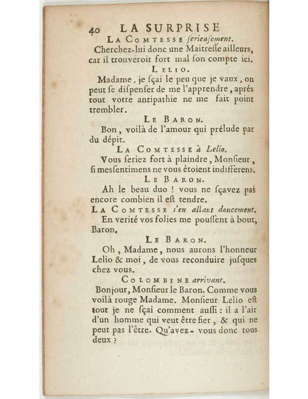 1723 : La surprise de l’amour