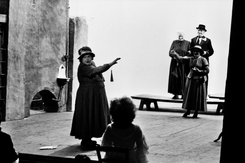 1971 : La finta serva ovvero il furbo punito, Photos du spectacle