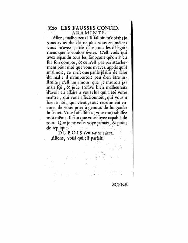 1738 : Les fausses confidences