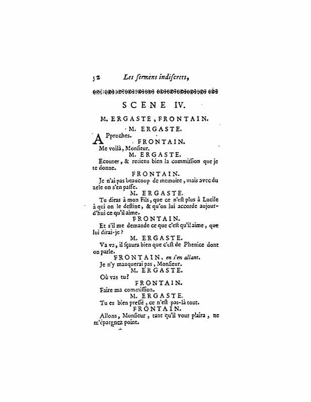 1732 : Les serments indiscrets