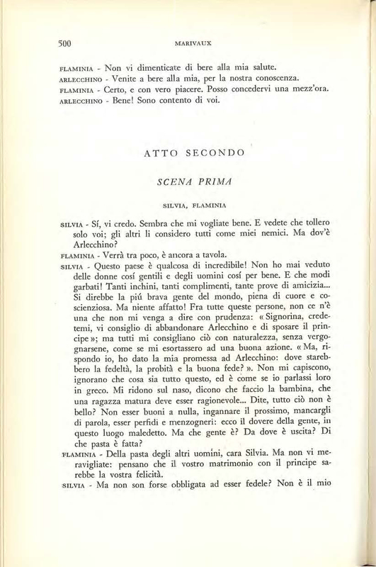 1959 : La duplice incostanza (Marcello Spaziani)