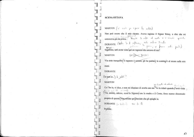 1998 : Le false confidenze (Toni Servillo)