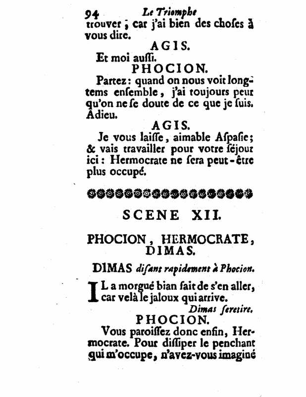 1732 : Le triomphe de l’amour
