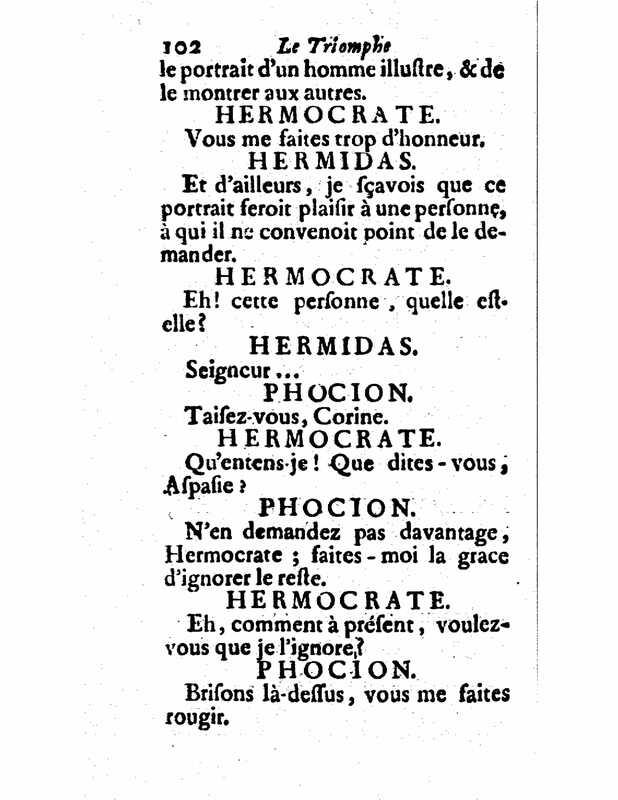 1732 : Le triomphe de l’amour
