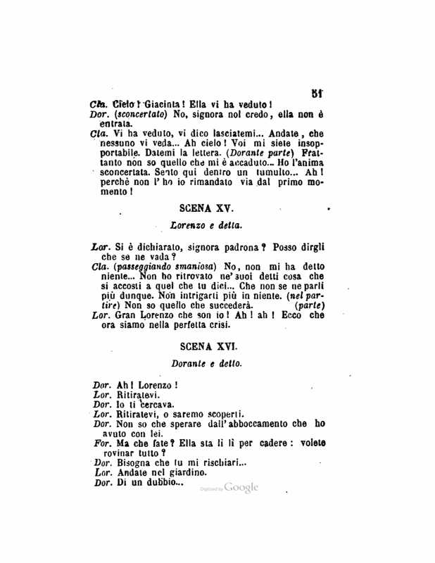 1872 : Le false confidenze