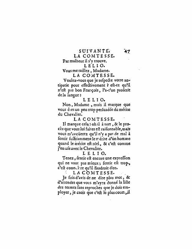 1729 : La fausse suivante