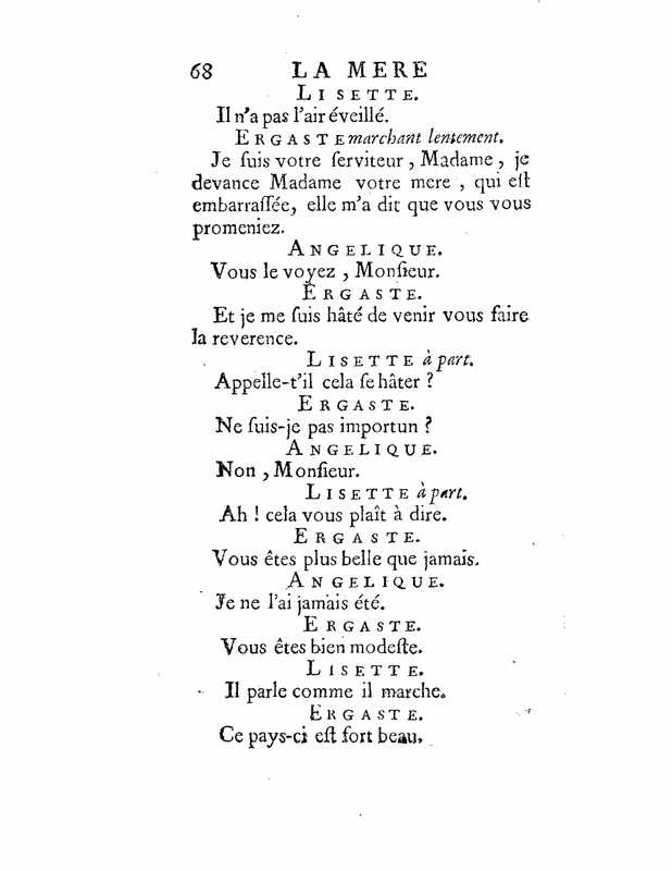1735 : La mère confidente