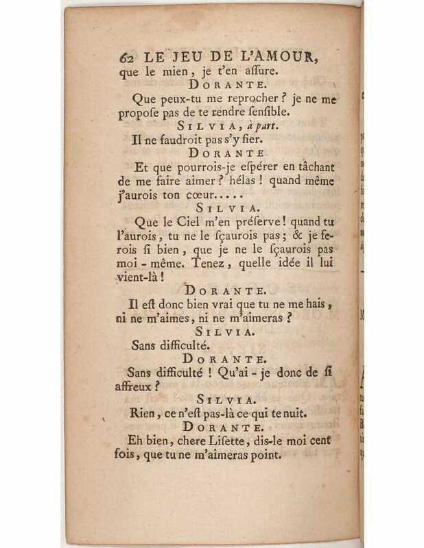 1730 : Le jeu de l’amour et du hasard