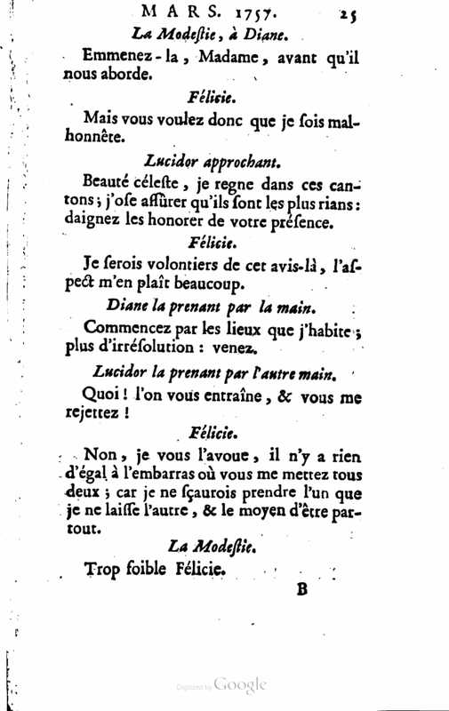1757 : Félicie