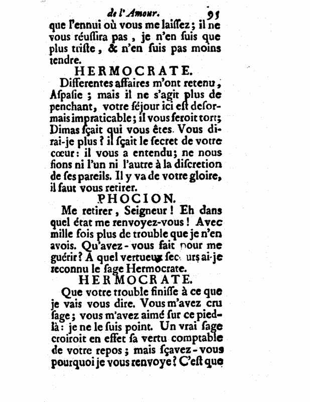 1732 : Le triomphe de l’amour