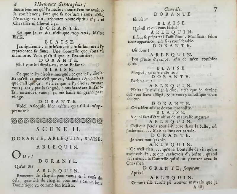 1733 : L’heureux stratagème
