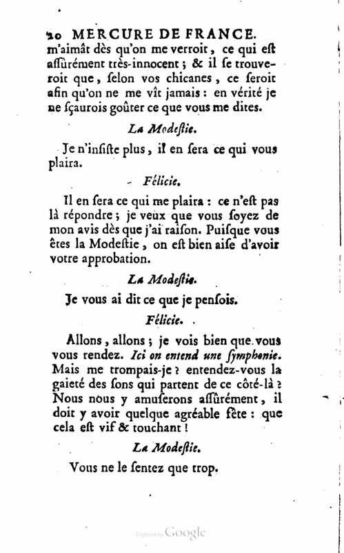 1757 : Félicie