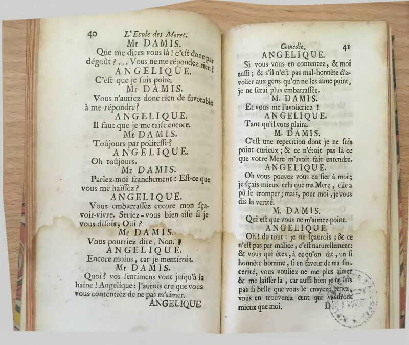 1732 : L’école des mères