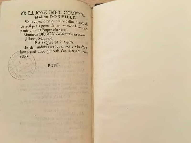 1738 : La joye imprévue