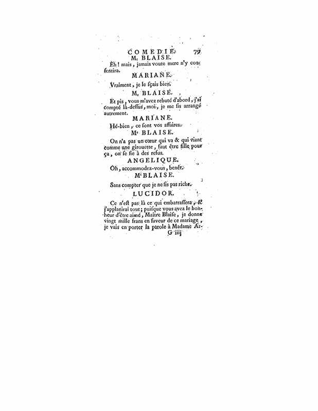 1740 : L’épreuve