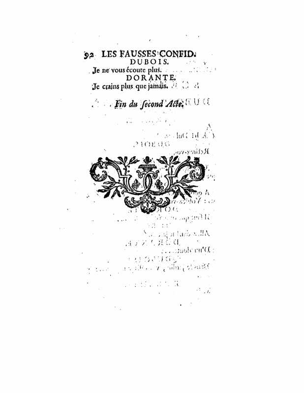 1738 : Les fausses confidences