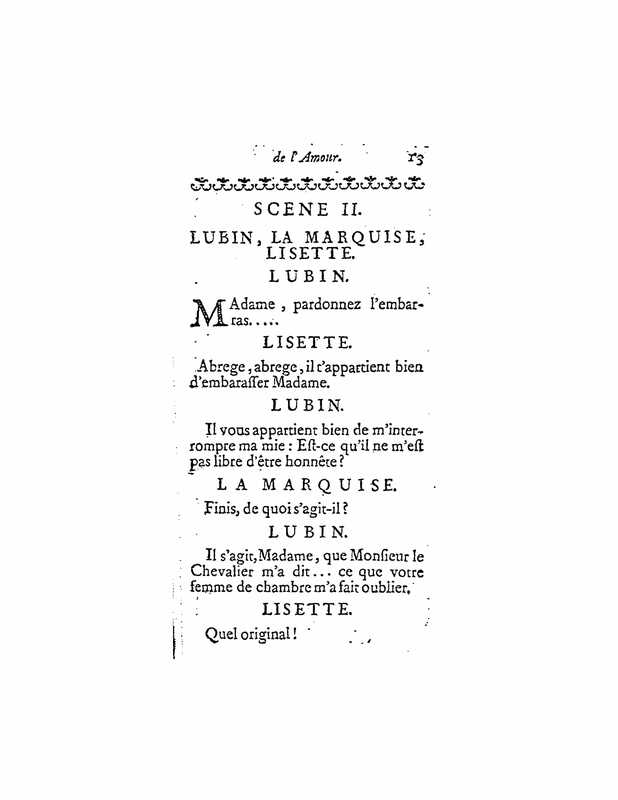 1728 : La seconde surprise de l’amour