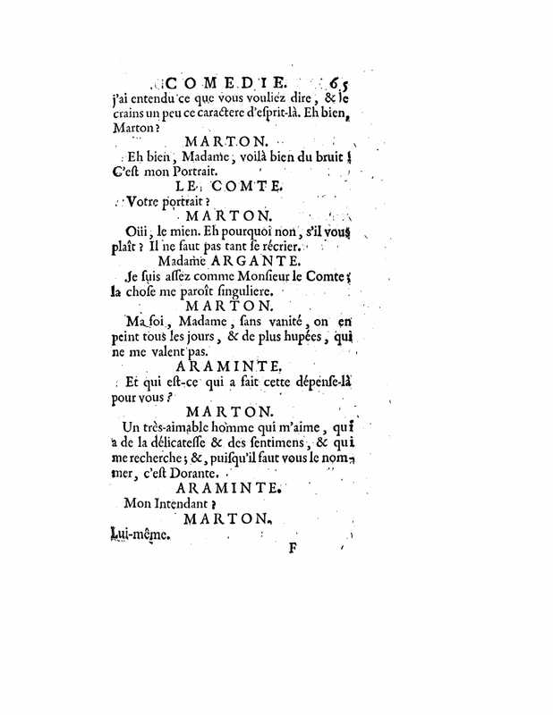 1738 : Les fausses confidences