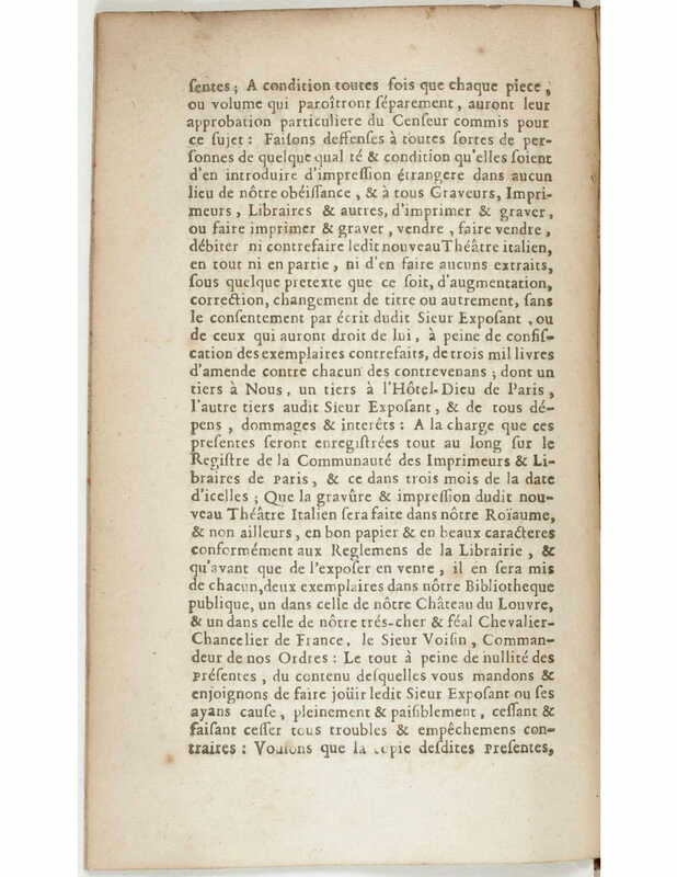 1723 : La surprise de l’amour