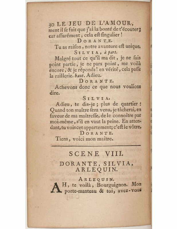 1730 : Le jeu de l’amour et du hasard