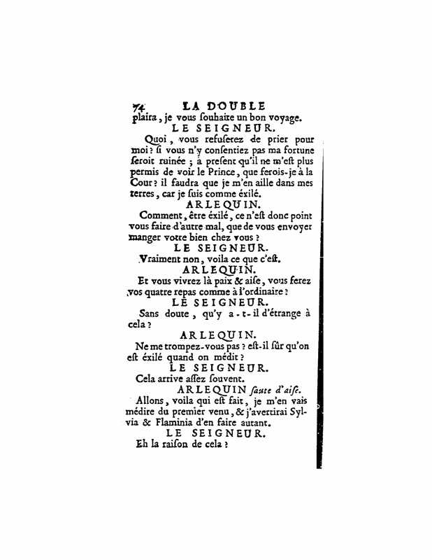 1724 : La double inconstance