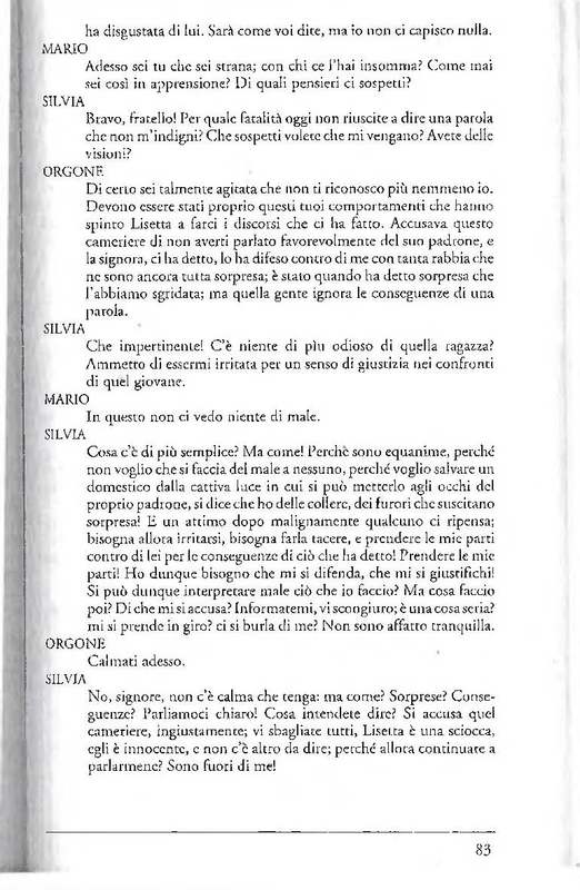 1993 : Il gioco dell’amore e del caso (Massimo Castri)
