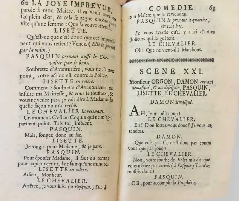 1738 : La joye imprévue