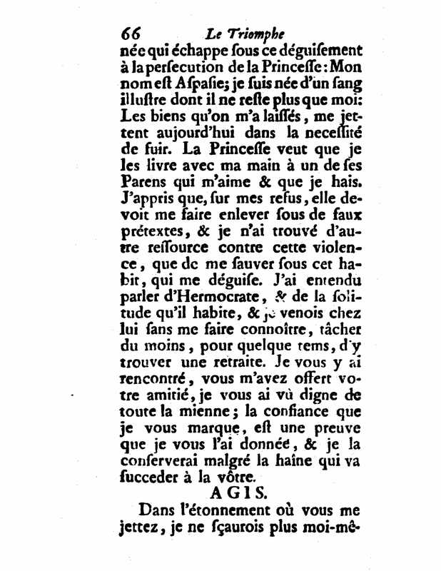 1732 : Le triomphe de l’amour
