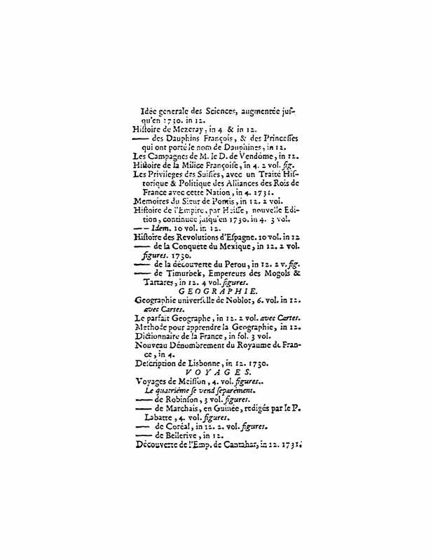 1732 : Les serments indiscrets