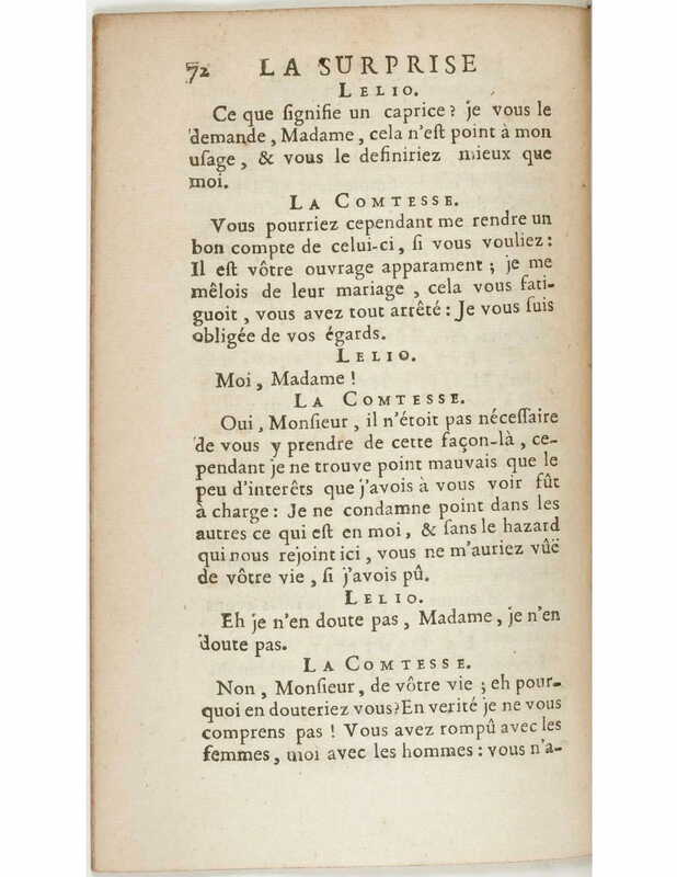 1723 : La surprise de l’amour