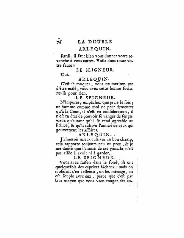 1724 : La double inconstance