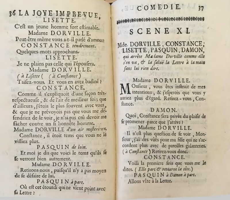 1738 : La joye imprévue