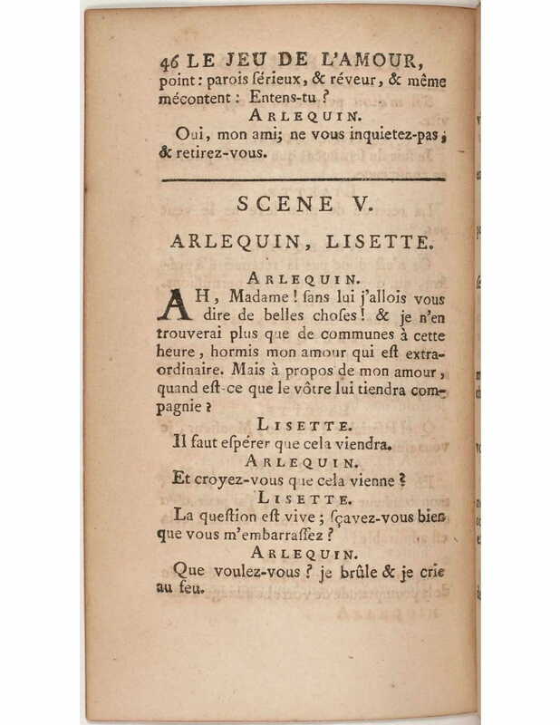 1730 : Le jeu de l’amour et du hasard