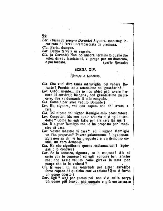 1872 : Le false confidenze